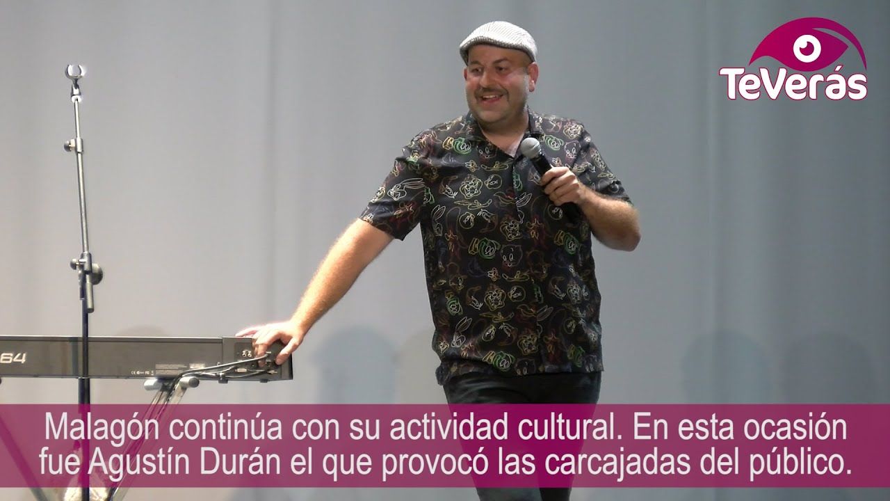 Agustín Durán llena Malagón de carcajadas con su humor manchego