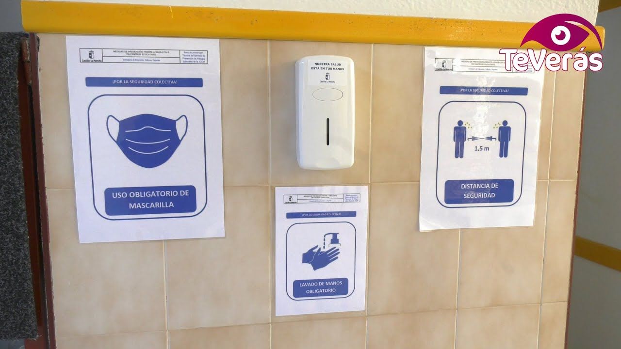 Colegio seguro, refuerzo de limpieza y desinfección