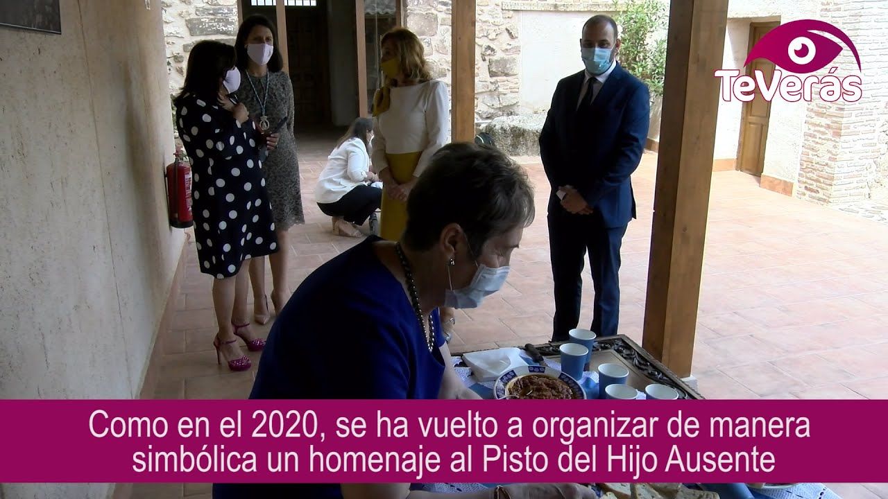 Simbólico pisto al hijo ausente en Argamasilla de Calatrava