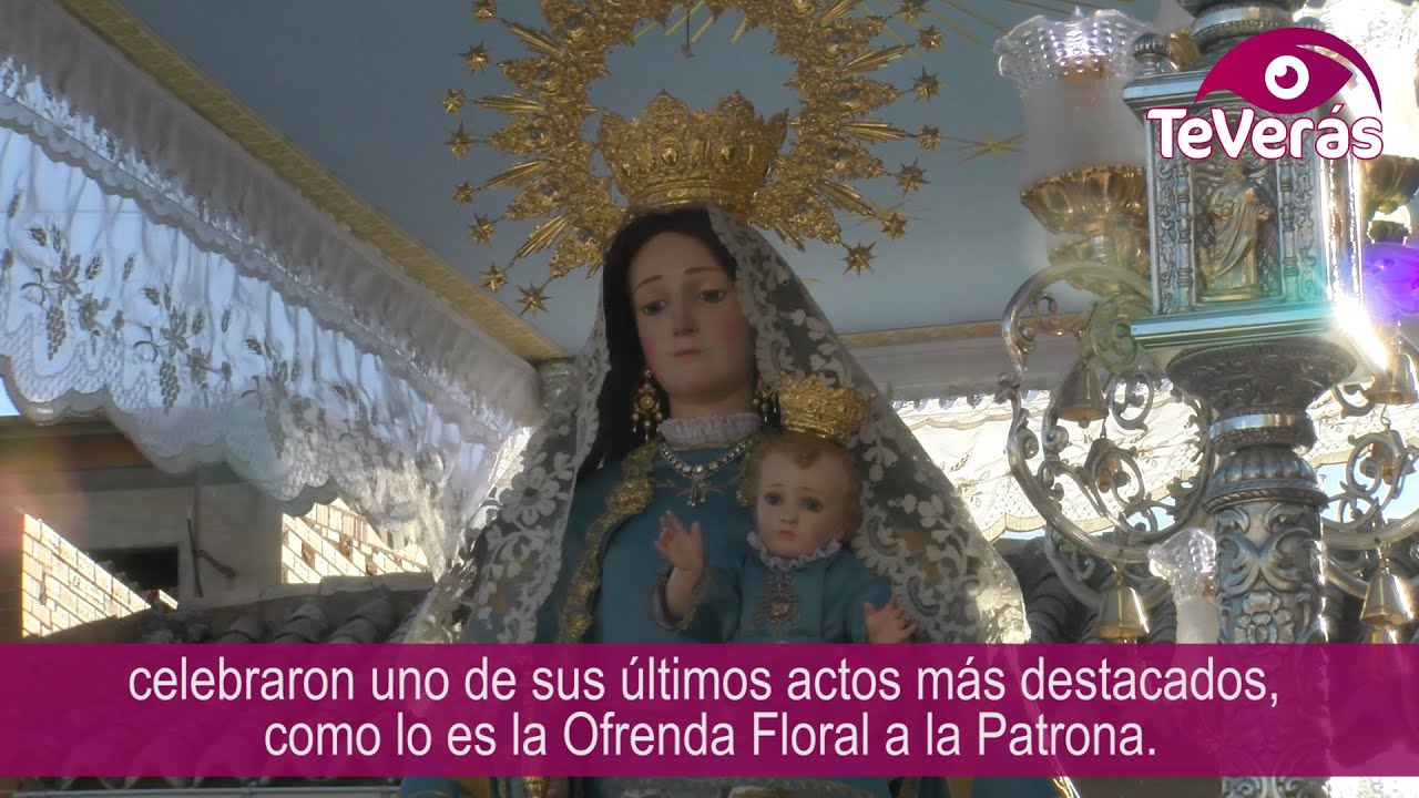 Nuestra Señora del Socorro recibe su Ofrenda Floral