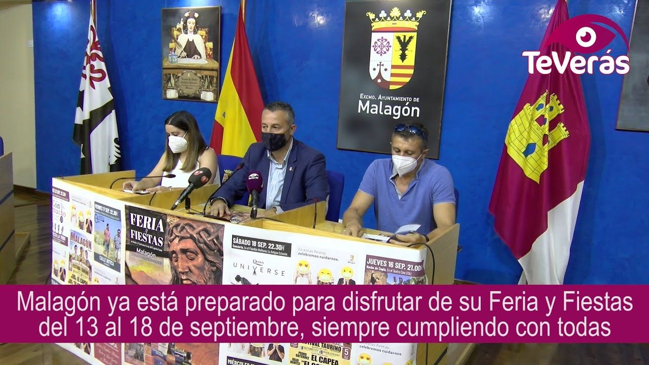Presentación Feria y Fiestas Malagón 2021