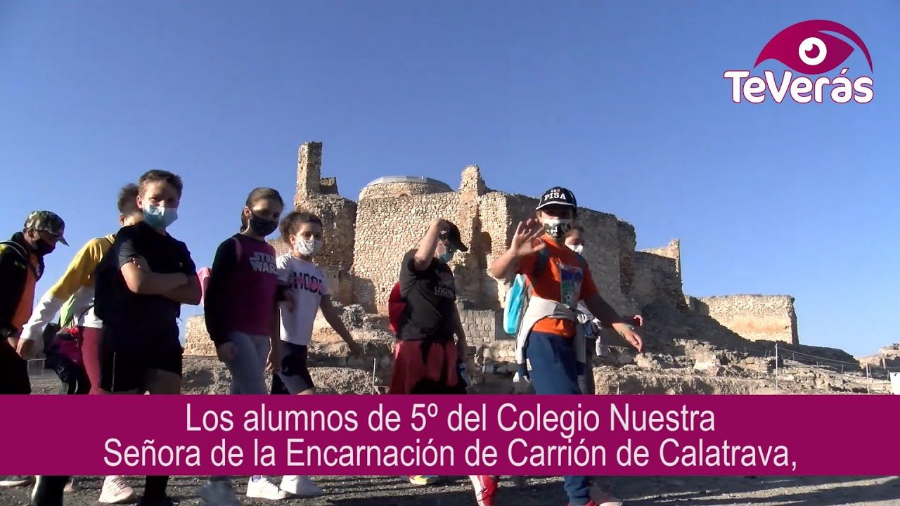 Los pequeños de Carrión conocen la historia de Calatrava la Vieja