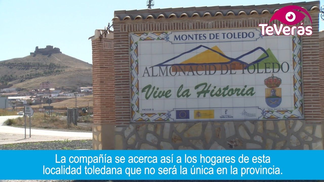 La fibra óptica llega a Almonacid de Toledo