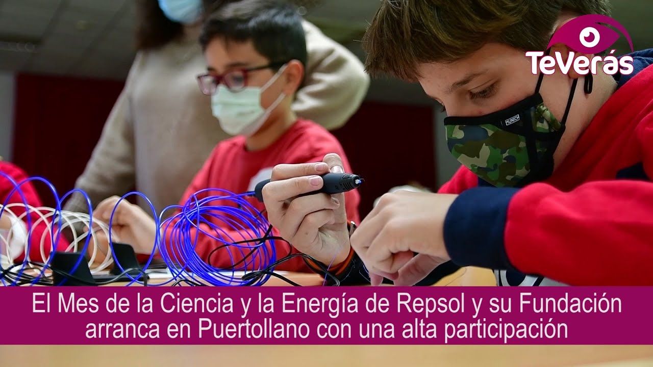Repsol inicia el mes de la ciencia en Puertollano