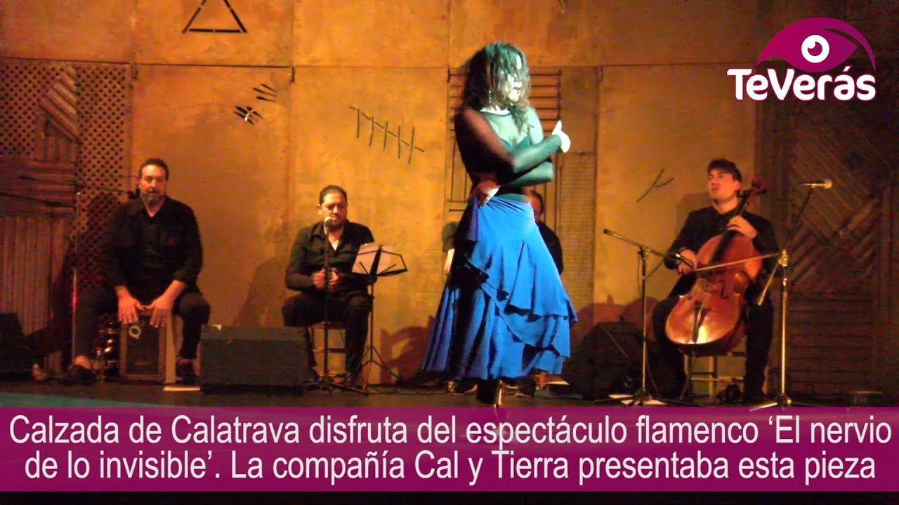 Calzada de Calatrava se emociona con el espectáculo flamenco ‘El nervio de lo invisible’