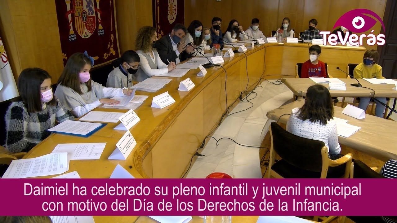 Pleno infantil en Daimiel