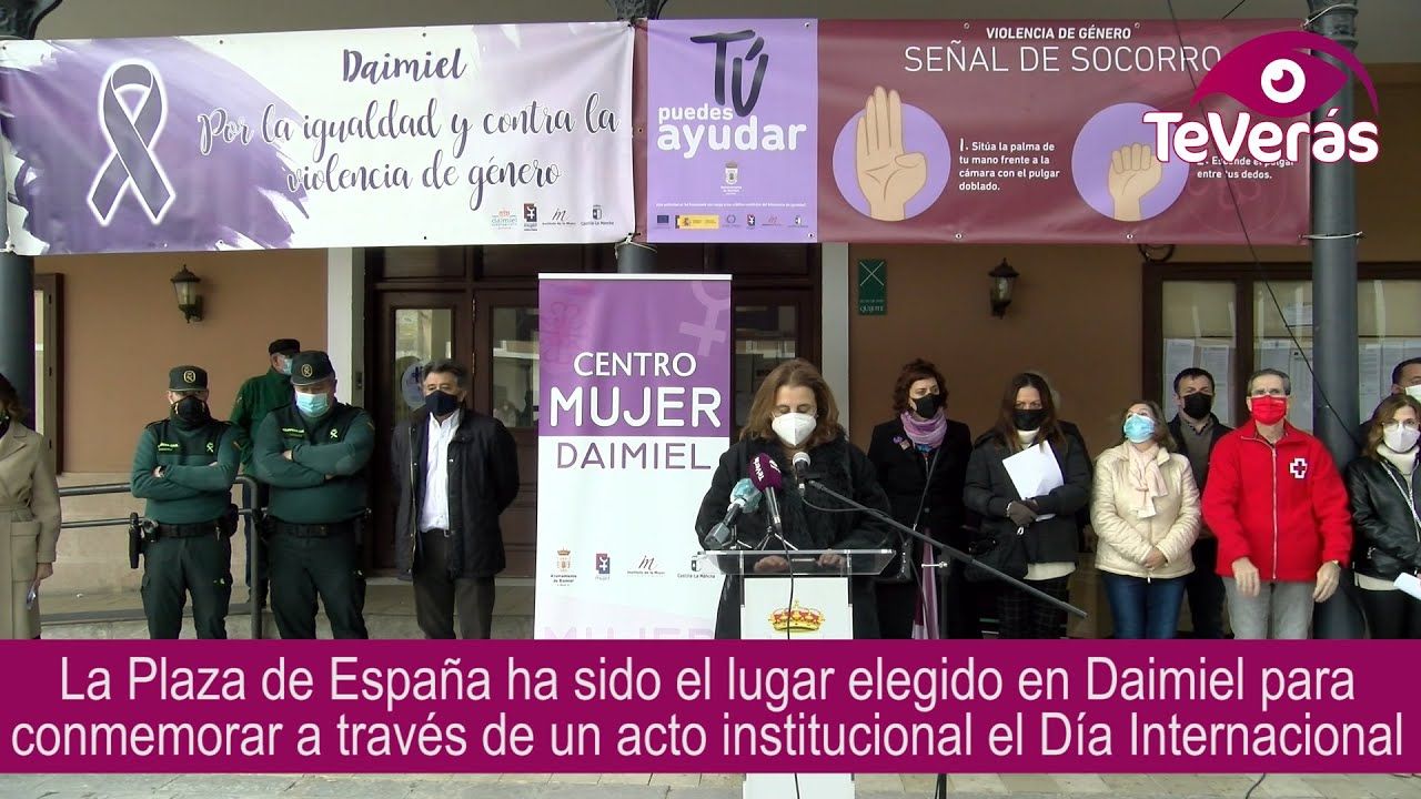 Daimiel conmemora el Día Internacional para la Eliminación de la Violencia contra las Mujeres