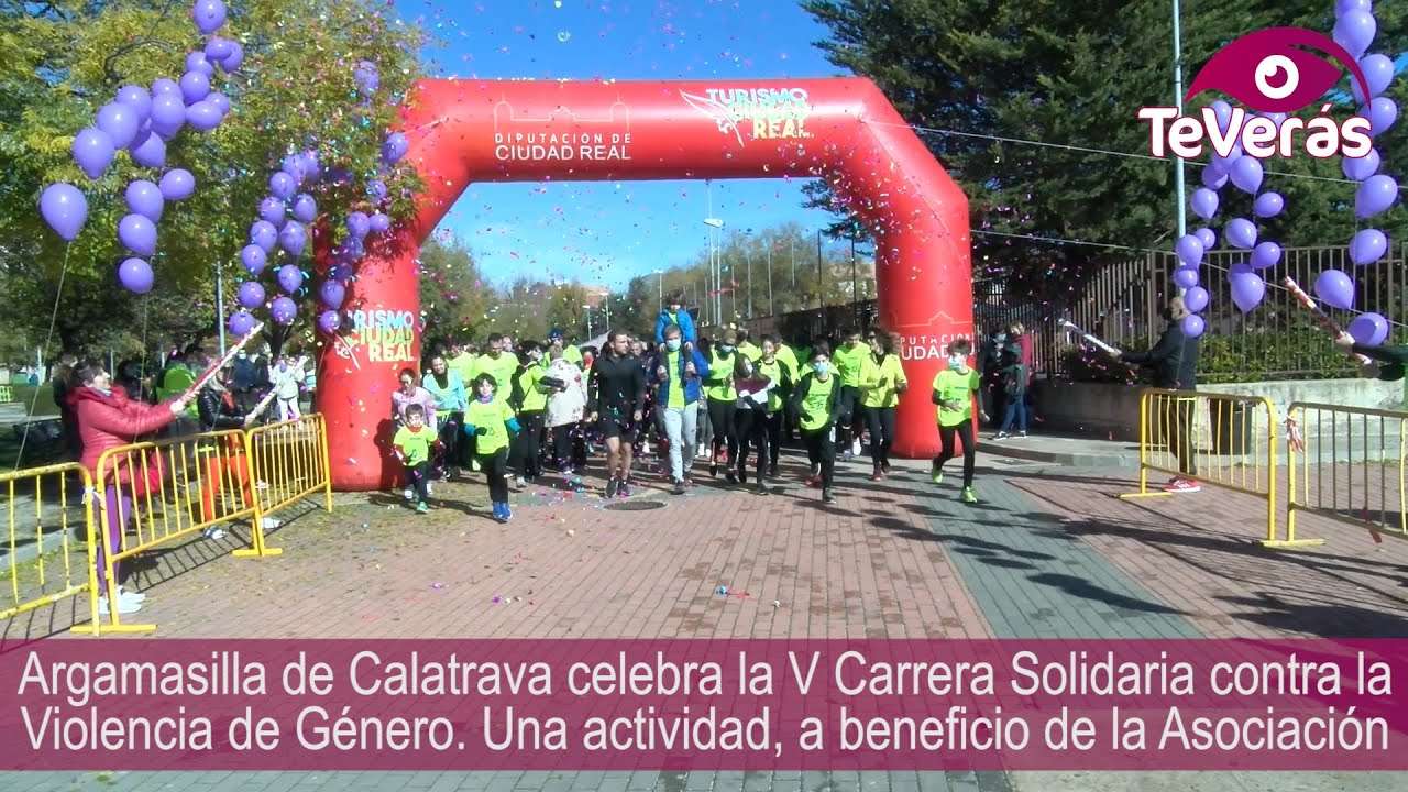 Argamasilla de Calatrava celebra la V Carrera Solidaria contra la Violencia de Género