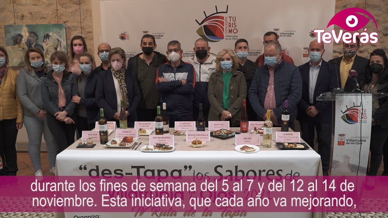 Vuelve “Des-tapa” los Sabores a Villarrubia de los Ojos