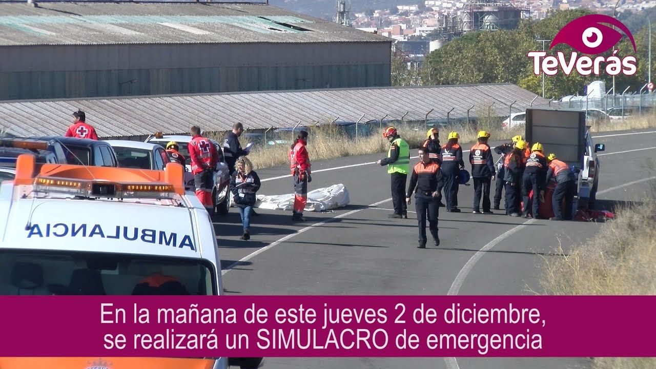 Simulacro de Emergencia en Puertollano