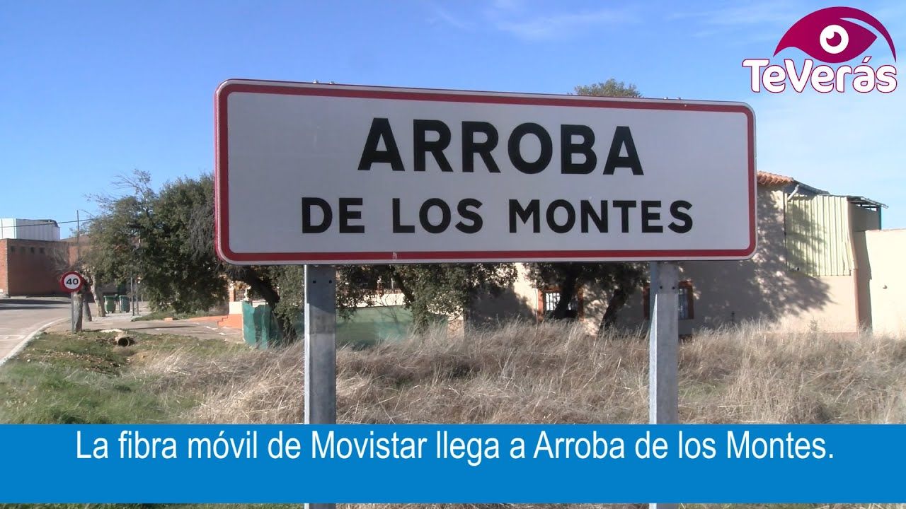 La fibra óptica de Movistar llega a Arroba de los Montes