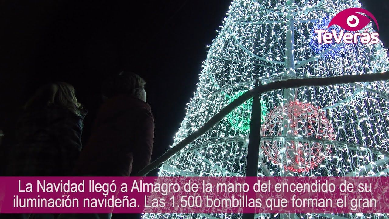 Almagro ilumina su Navidad