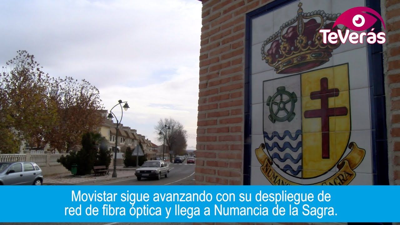 La fibra óptica de Movistar llega a Numancia de la Sagra