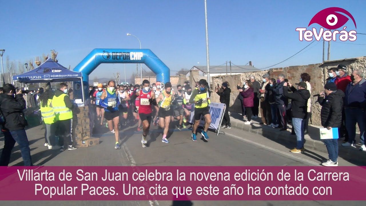 Villarta de San Juan vuelve a celebrar su Carrera Popular Paces
