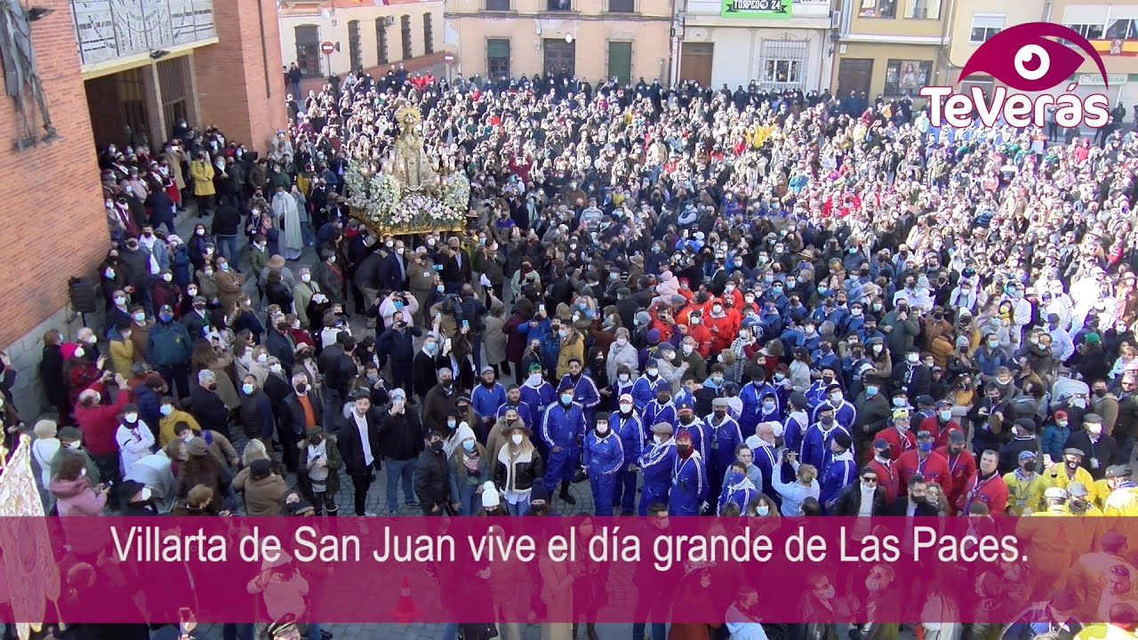 Villarta de San Juan vive el día grande de Las Paces