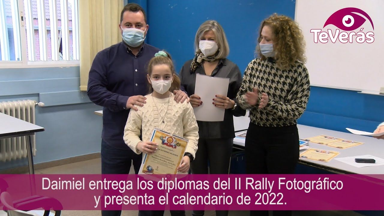 Daimiel entrega los diplomas del II Rally Fotográfico y presenta el calendario de 2022