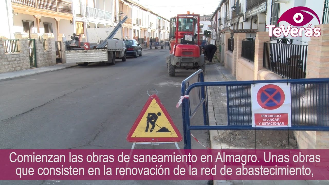 Comienzan las obras de saneamiento en Almagro