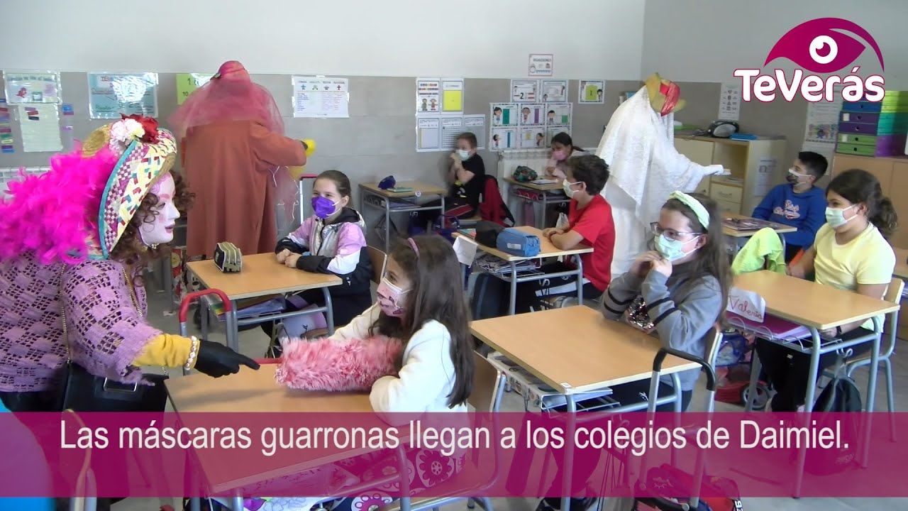 Las máscaras guarronas llegan a los colegios de Daimiel