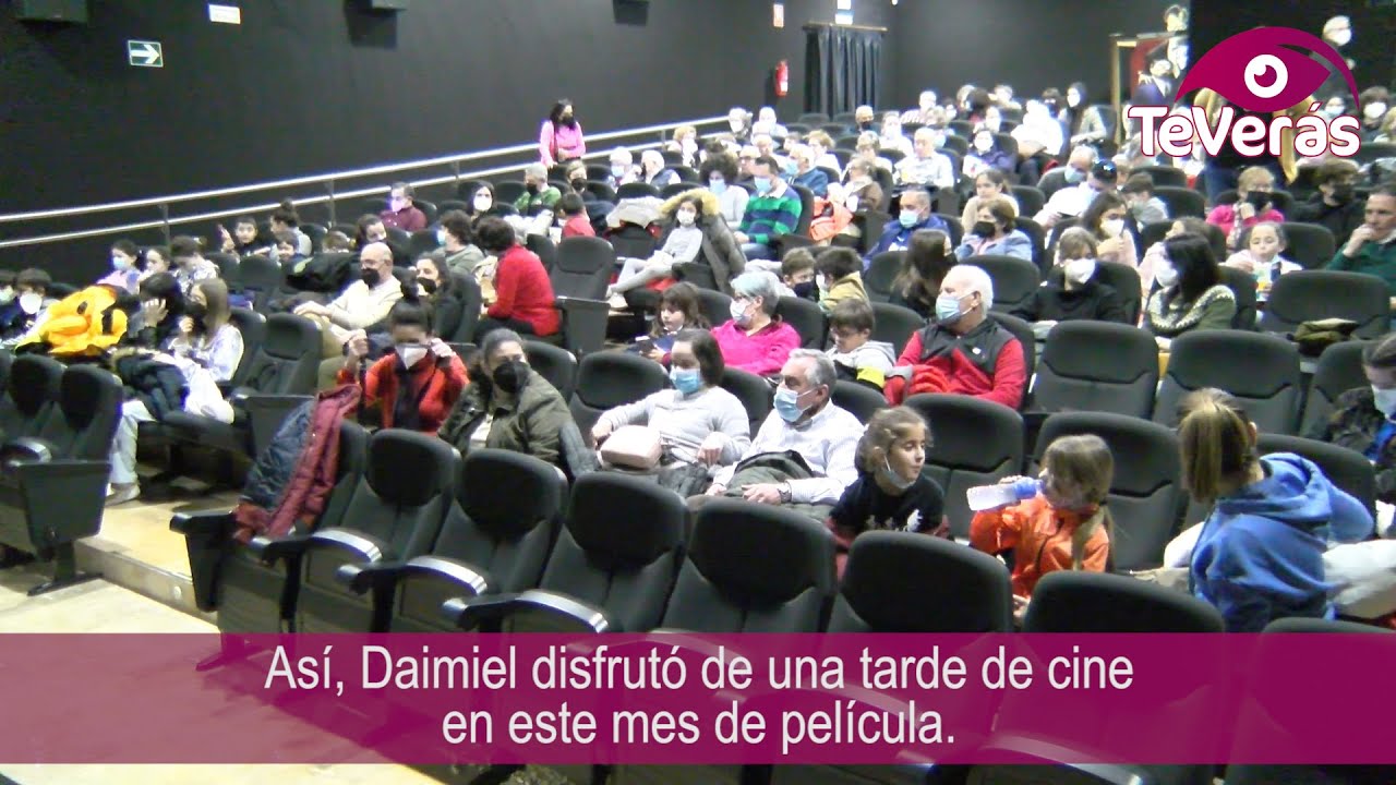 Daimiel disfruta de una tarde de cine