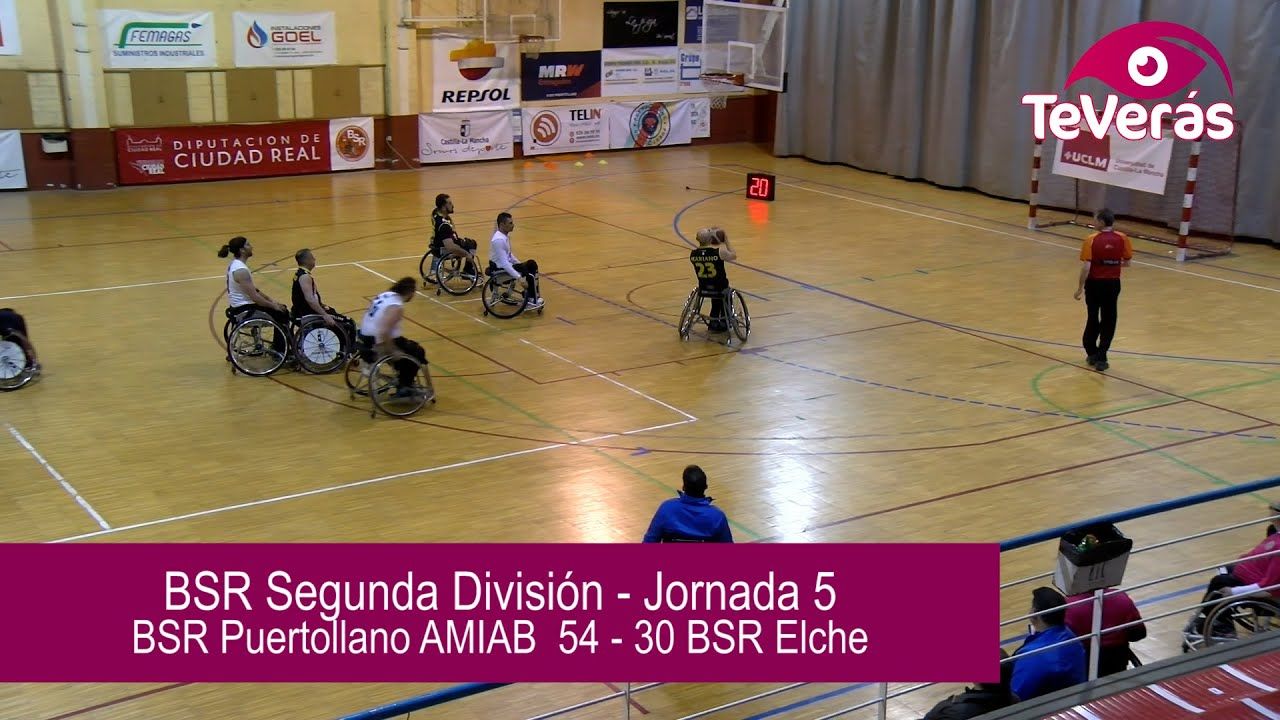 Crónica BSR Puertollano AMIAB 54 – 30 BSR Elche