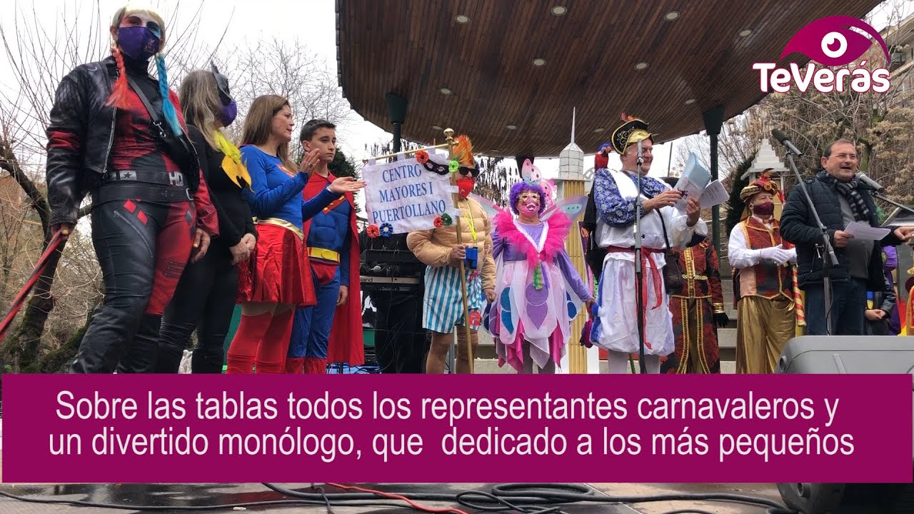 Puertollano recibe al Carnaval con un divertido y colorido pasacalles