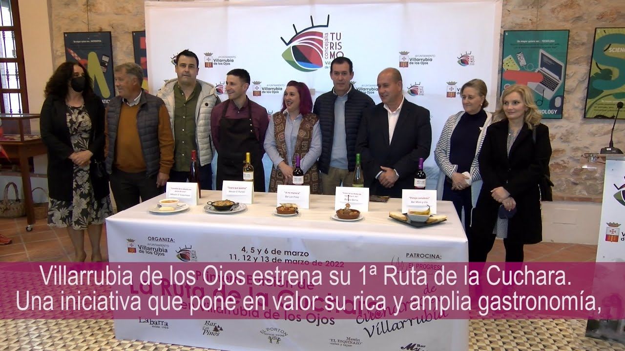 Villarrubia de los Ojos presenta su primera Ruta de la Cuchara