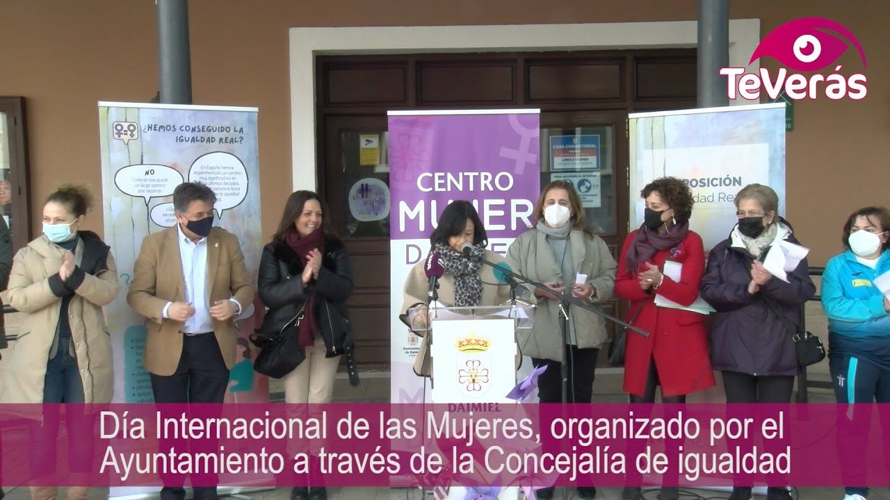 Daimiel conmemoró el 8M implicando a toda su sociedad
