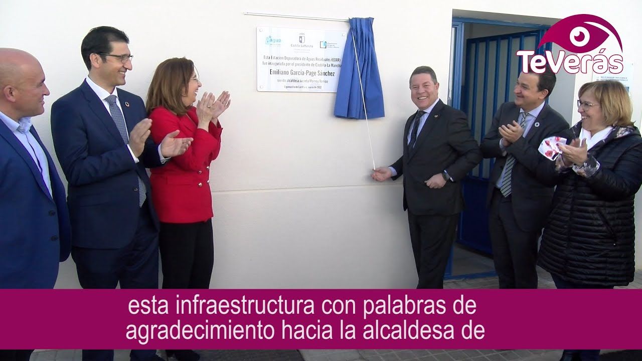 Inaugurada la Depuradora de Argamasilla de Calatrava