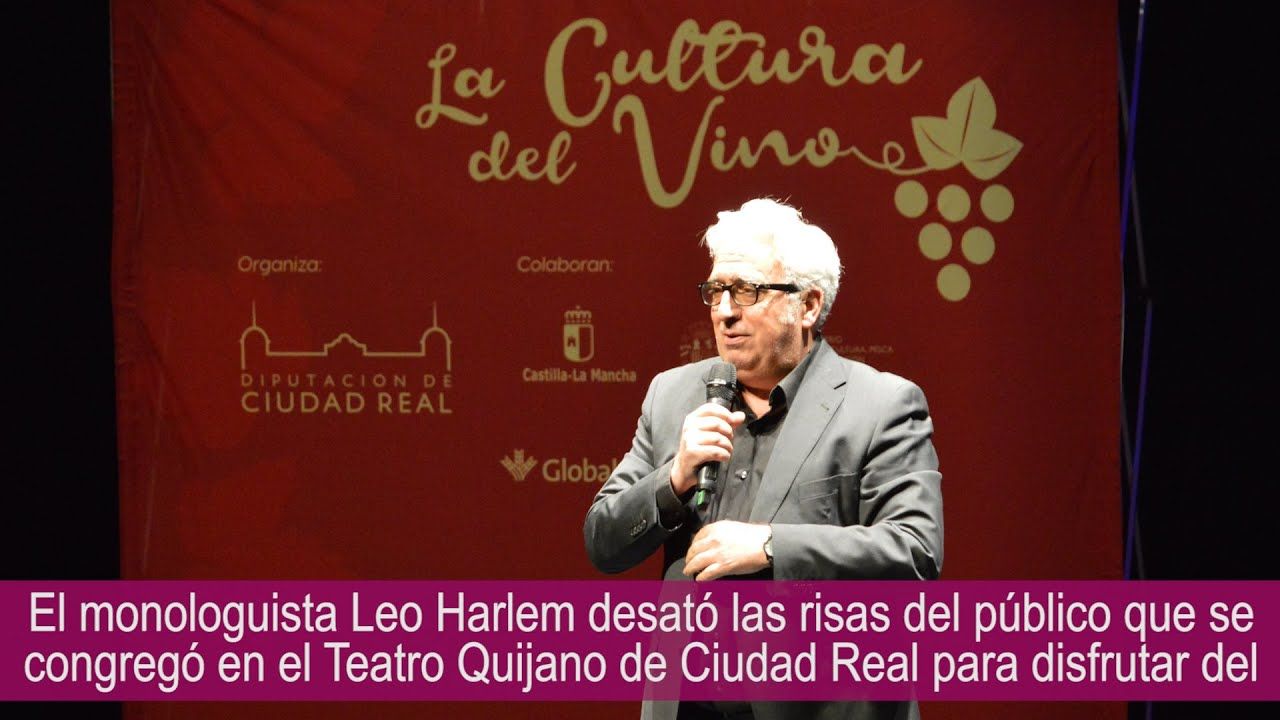 Leo Harlem llena el Quijano para inaugurar ‘La Cultura del Vino’