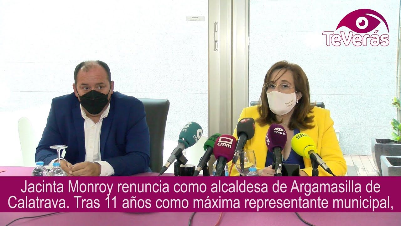 Jacinta Monroy renuncia como alcaldesa de Argamasilla de Calatrava