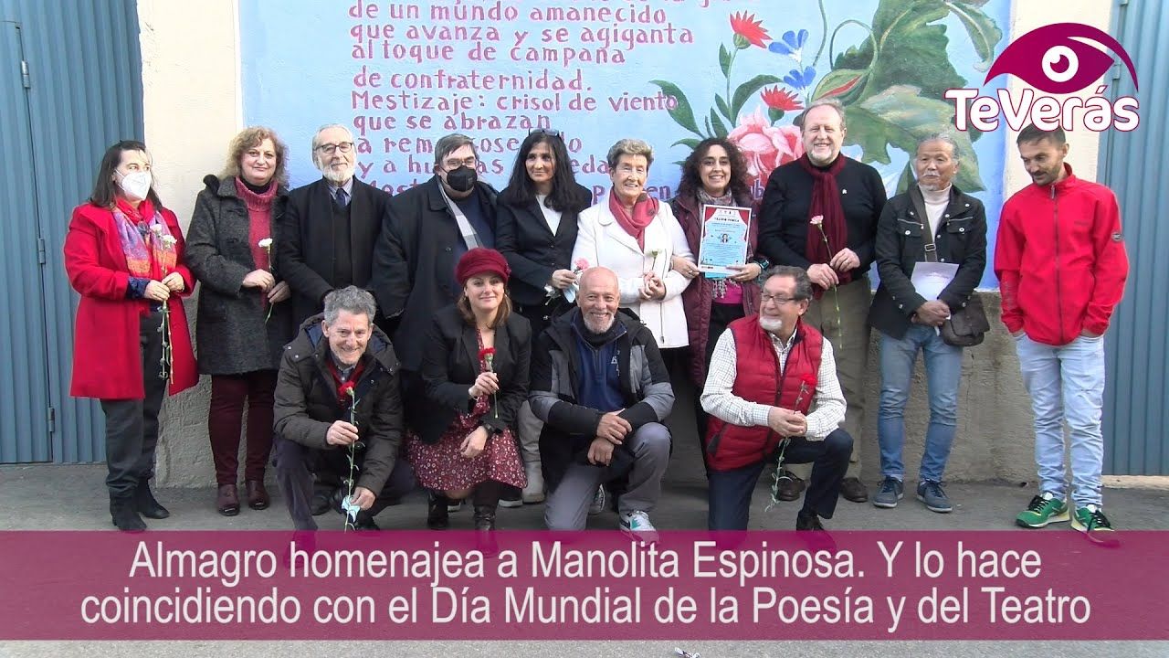 Almagro homenajea a Manolita Espinosa
