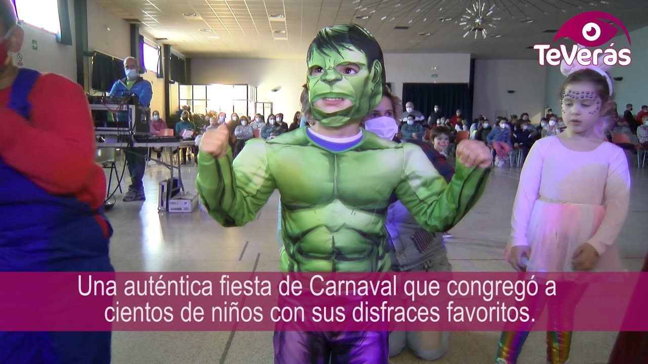 Divertida fiesta infantil de Carnaval en Carrión de Calatrava