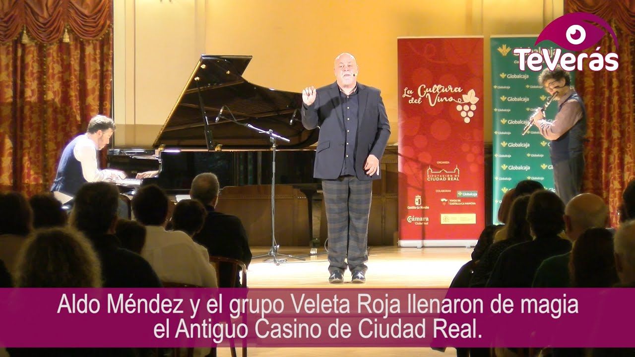 ‘Relatos con Vino’ de la mano de Aldo Méndez y el grupo Veleta Roja