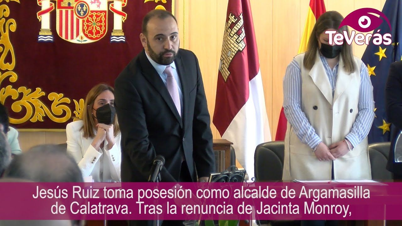 Jesús Ruiz toma posesión como alcalde de Argamasilla de Calatrava