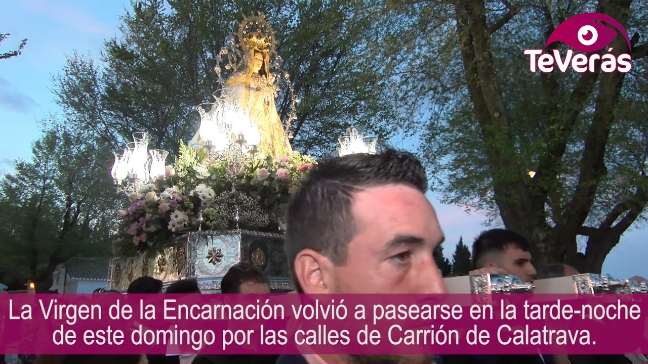 La Virgen de la Encarnación recorre las calles de Carrión