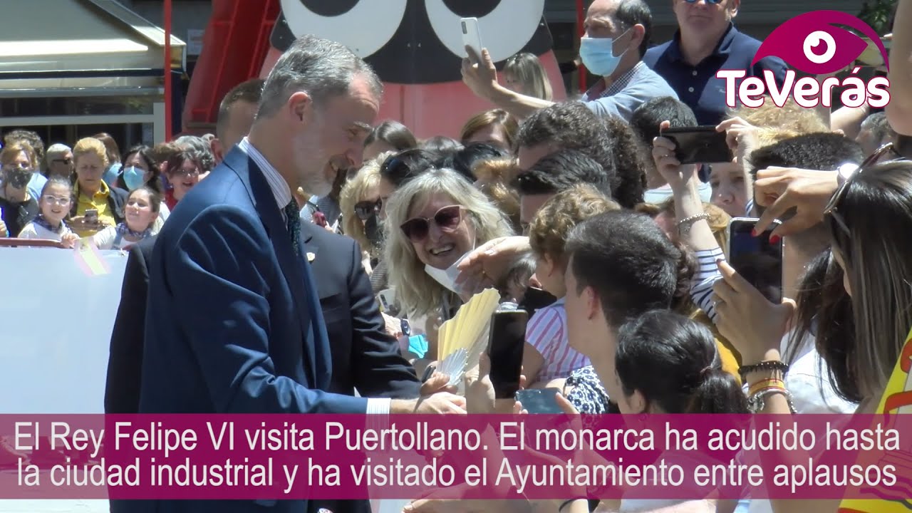 El Rey Felipe VI visita Puertollano