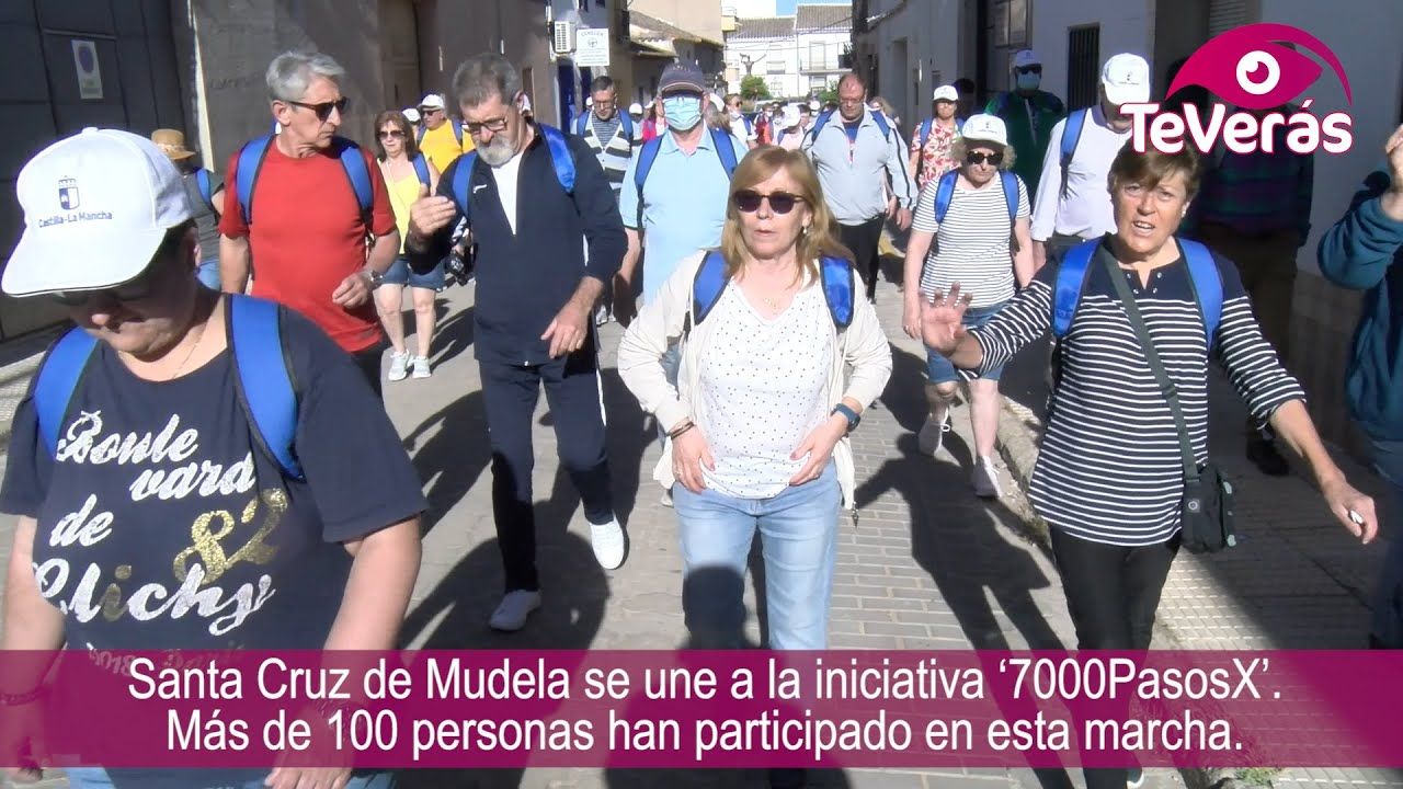 Santa Cruz de Mudela se une a la iniciativa ‘7000PasosX’