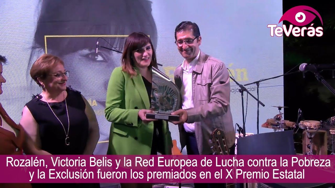 Rozalén recibe el Premio Estatal de Trabajo Social