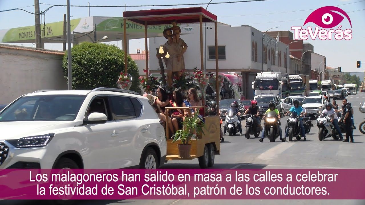 Malagón se echa a las calles para celebrar San Cristóbal