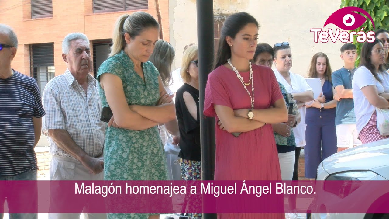 Malagón homenajea a Miguel Ángel Blanco