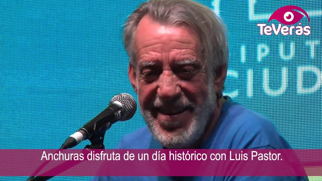 Anchuras disfruta de un día histórico con Luis Pastor