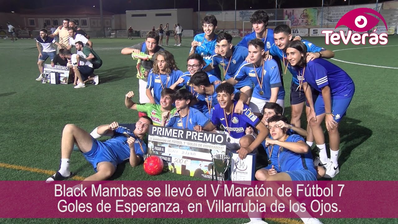 Black Mambas se llevó el V Maratón de Fútbol 7 Goles de Esperanza