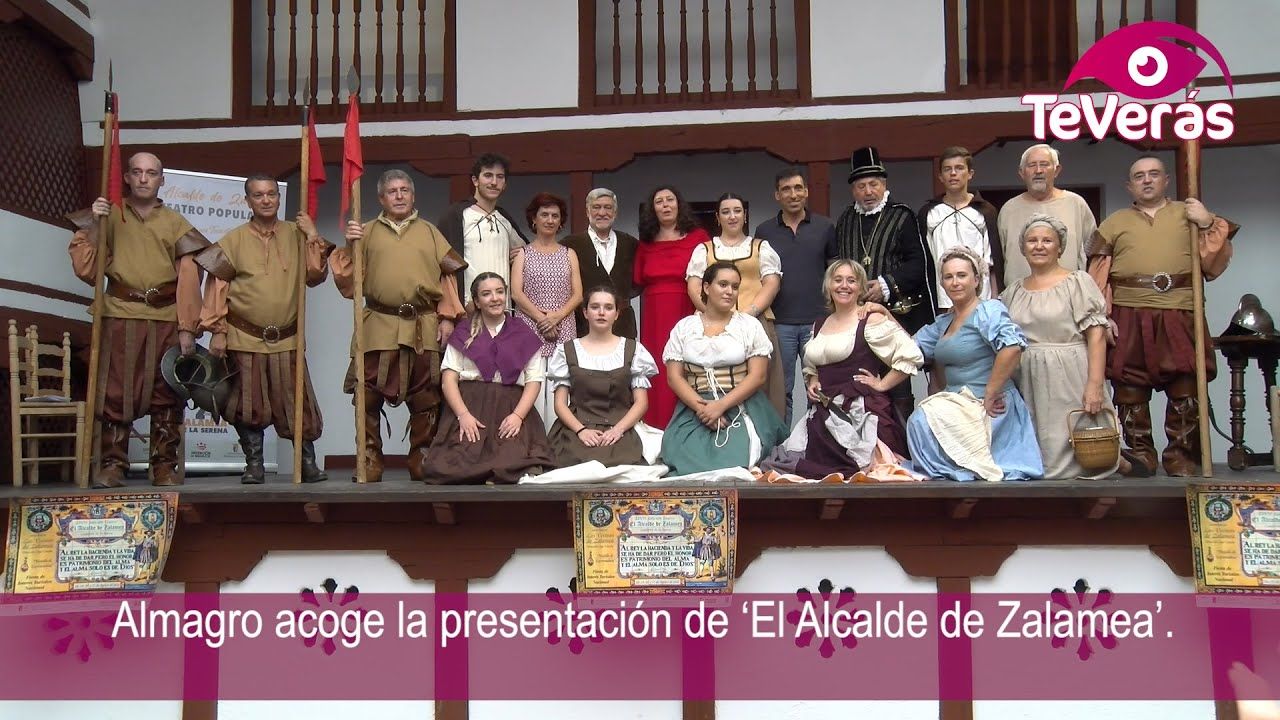 Almagro acoge la presentación de ‘El Alcalde de Zalamea’