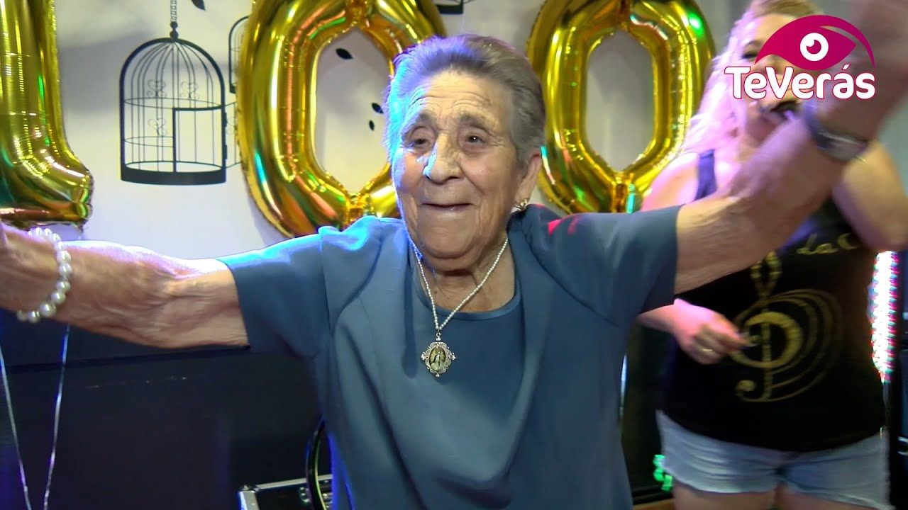 La vecina de Carrión de Calatrava, Teresa Molina, cumple 100 años