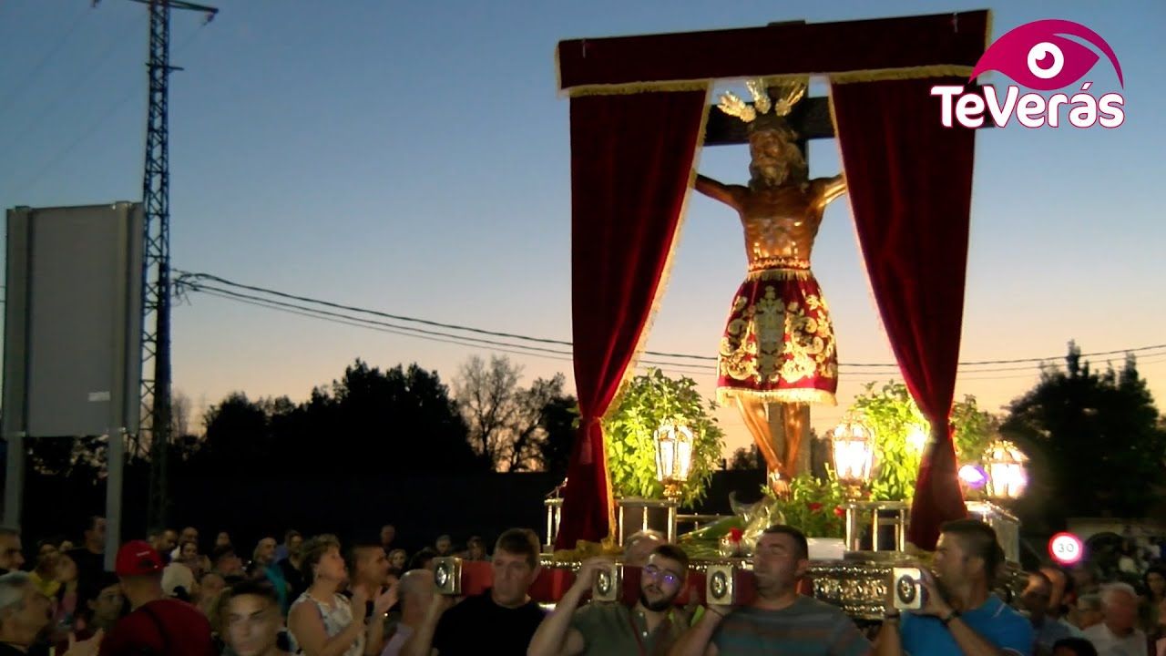 Malagón recibe al Cristo del Espíritu Santo