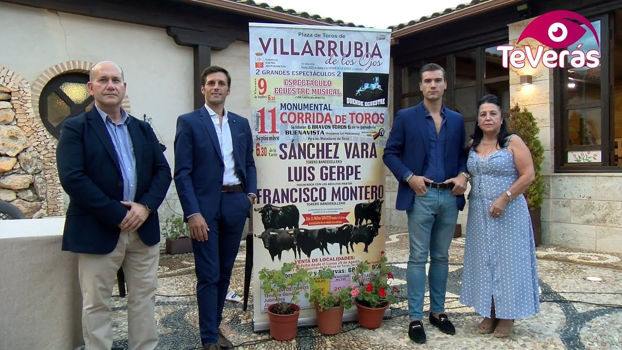 Villarrubia de los Ojos presenta su Feria Taurina