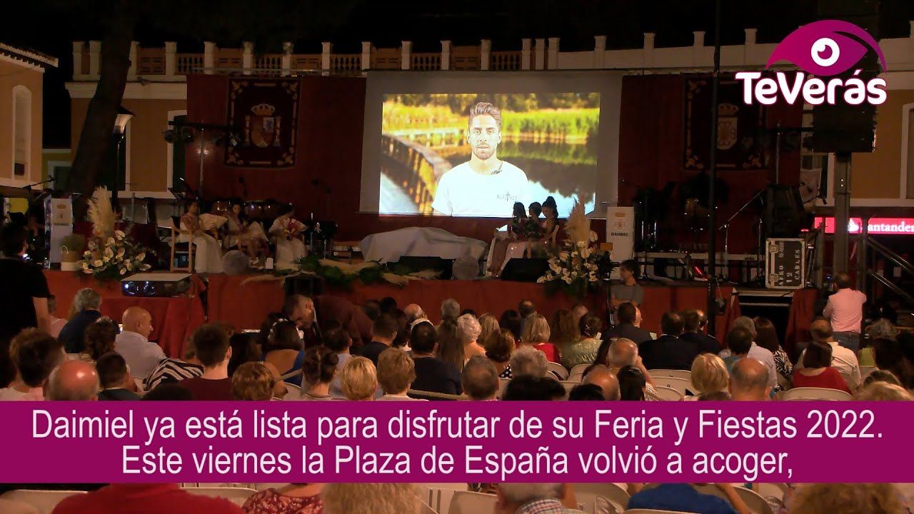 Rubén Sobrino pregona la Feria y Fiestas 2022