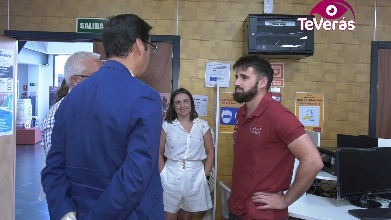 Visita a Pedro Muñoz