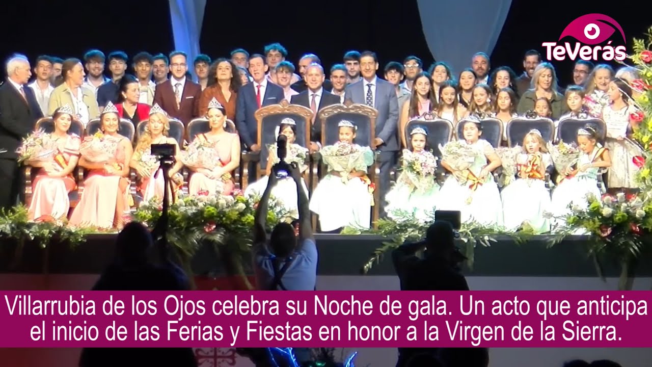 Villarrubia de los Ojos celebra su Noche de gala