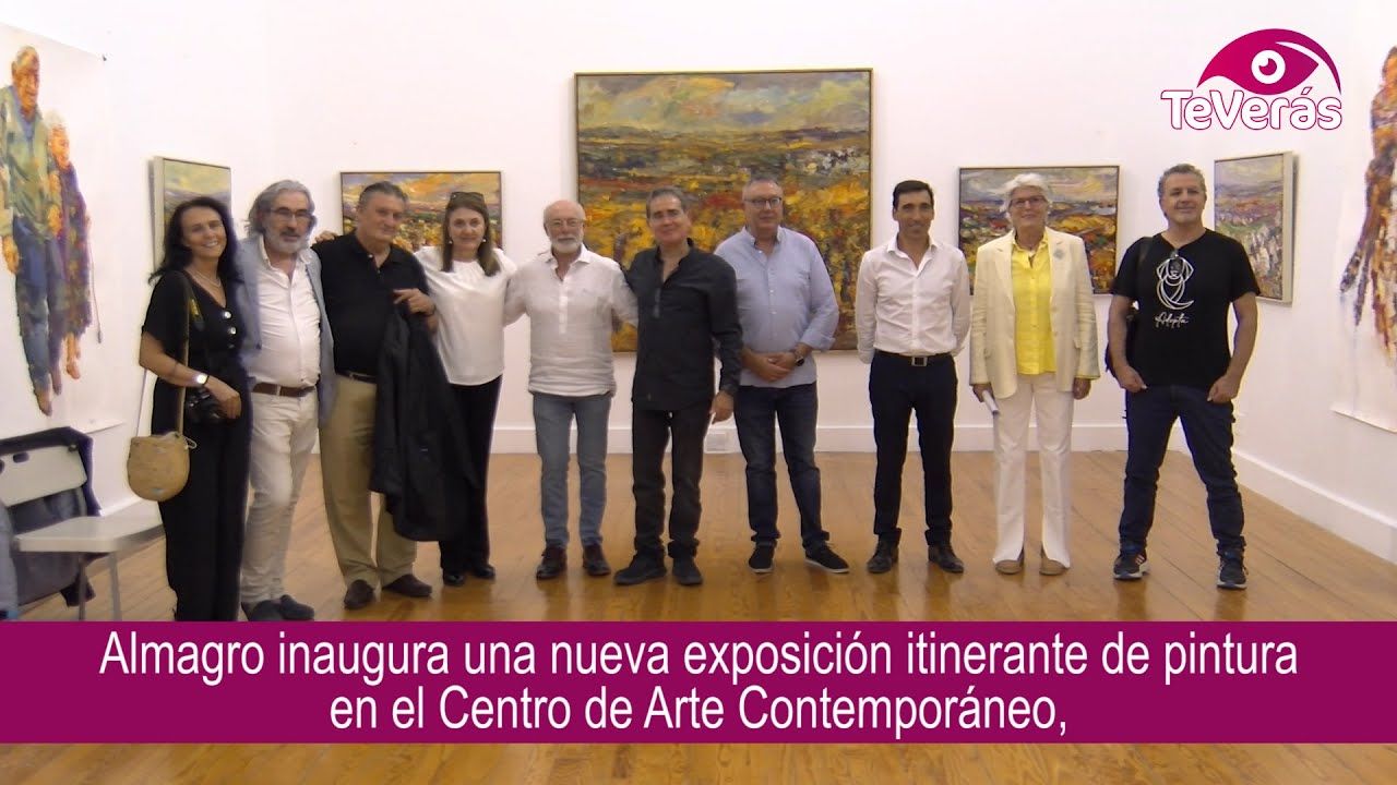 Almagro inaugura una nueva exposición itinerante de pintura
